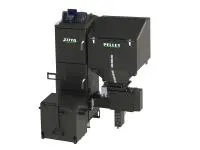 котел zota pellet black 35квт 2r-400 твердотопливный