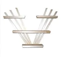 полка настенная трехъярусная 40*28*12 банные штучки