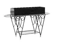 мангал м-11, 91*150*39см, антрацит. дачный эксперт