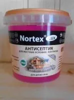антисептик нортекс-люкс д/древесины, п/э ведро 2,8 кг, норт