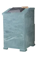 облицовка для банных печей gfs 25 п2 зк/30п2 зк президент 1000/40/40 талькохлорит верх т/о слева+отв