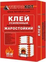 клей усиленный "терракот" жаростойкий (5 кг)