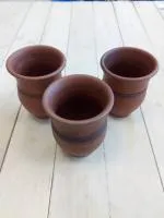 стакан глиняный 0,2л, ручная работа, шд