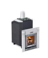 печь для бани ермак 16 премиум carbon, антрацит