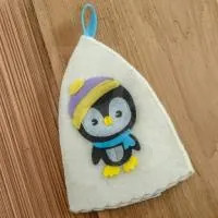 шапка банная с аппликацией "лунтик"