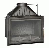 топка каминная invicta 800 гранд визьон c заслонкой, экокамин