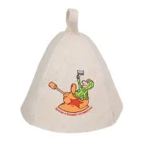 шапка для бани всегда в боевой готовности hotpot банные штучки