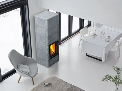 печь-камин tulikivi lampo s nobile 1845 мм 