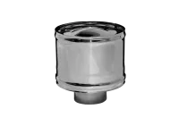 зонт феррум нержавеющий (430/0,5 мм) ф115 с ветрозащитой по воде