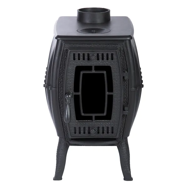 печь отопительно-варочная прометалл бахтинка черный